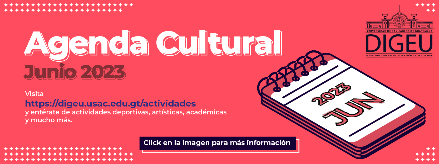Agenda Cultural Junio 2023