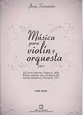 Logo Música para violín y orquesta