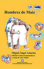 Logo Hombres de maíz Miguel Ángel Asturias